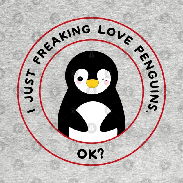 I just freaking love penguins, ok? Light by Mint Cloud Art Studio